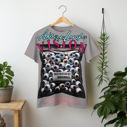 "ADMIRE MY VISION" BOXY CROP TEE