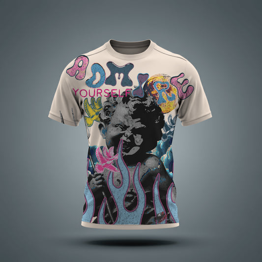 "ADMIRE YOURSELF" HEAVY COTTON TEE